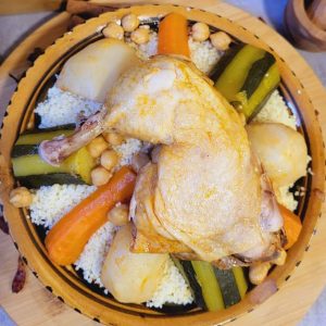Couscous poulet légumes