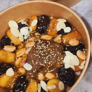 Tajine pruneaux abricot amande bœuf