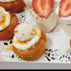 Cupcake raffaello