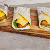 Wrap poulet pané